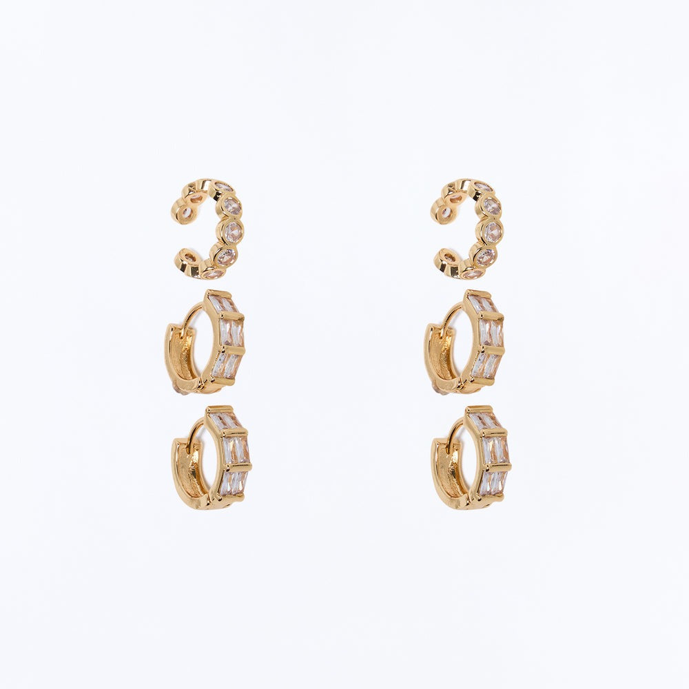 A Little Spark 3 Piece Earring Set
