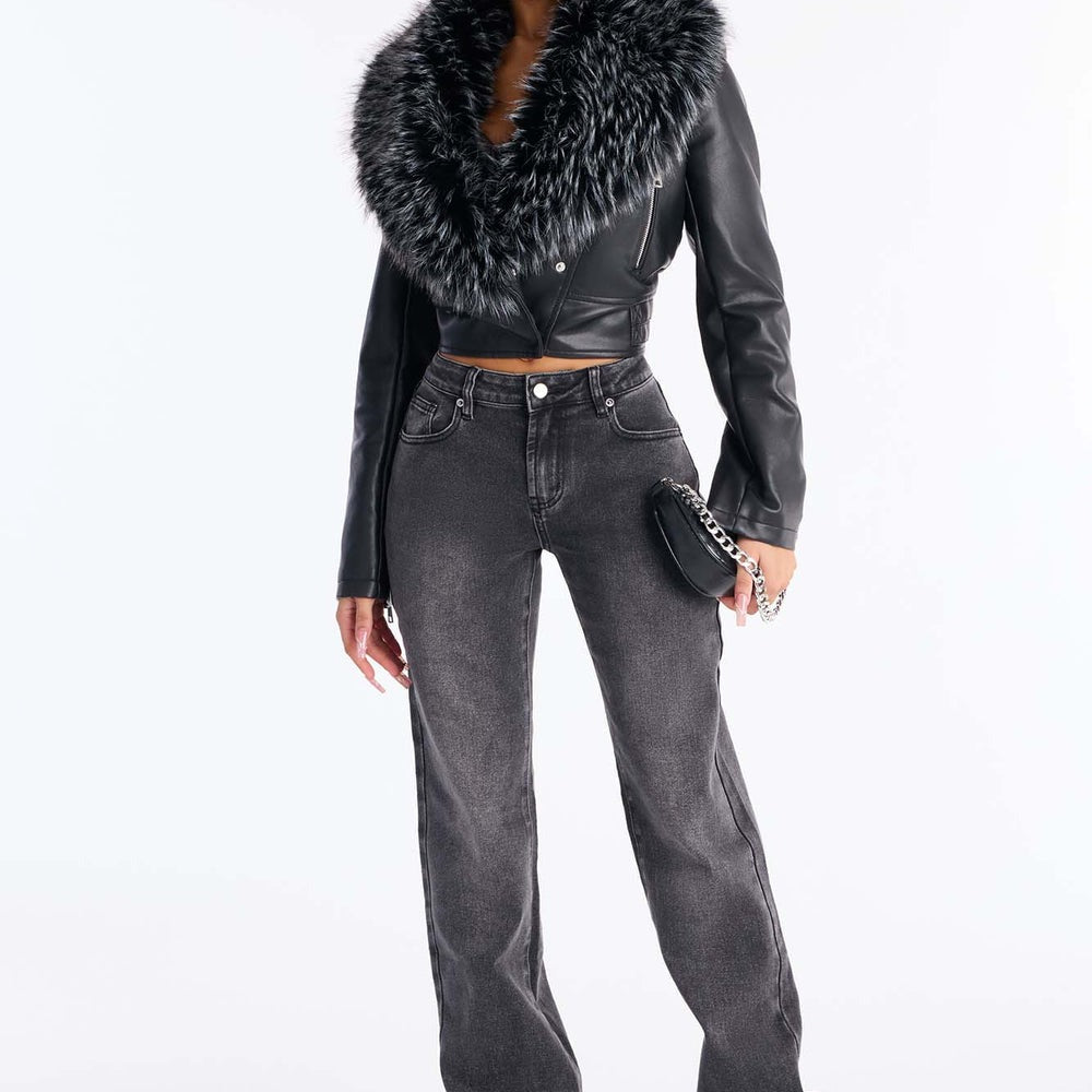 Adriatic Stacked Slim Straight Jeans