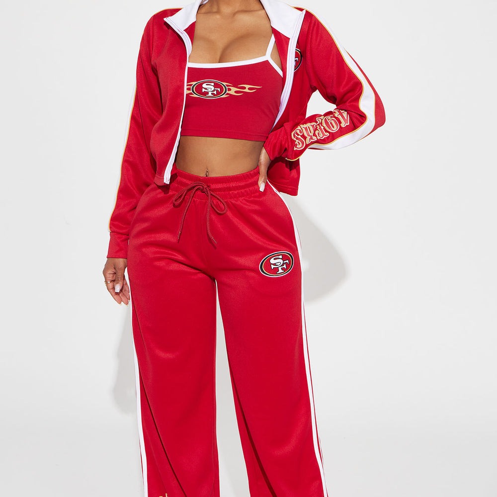 49ers Nation Zip Up Track Jacket