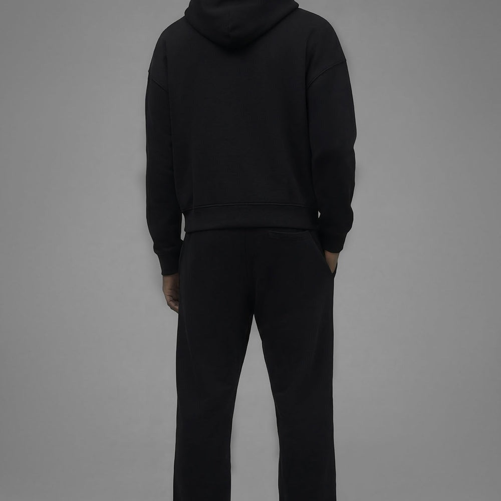 410 Oversized Cropped Zip Hoodie