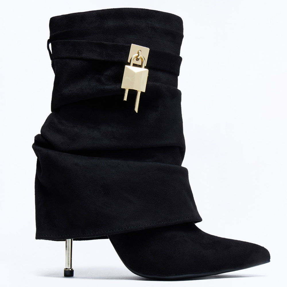 Alfie Ruched Overlay Boots