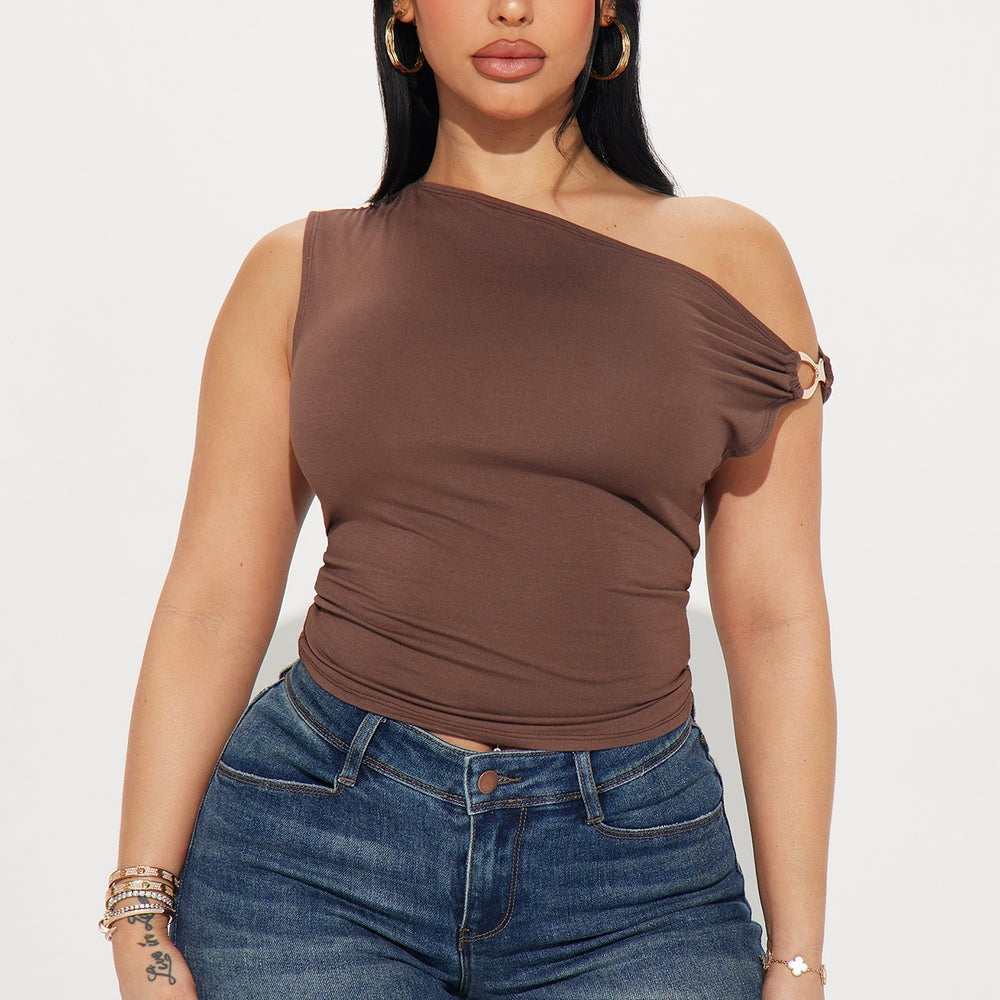 A Sure Thing One Shoulder Top