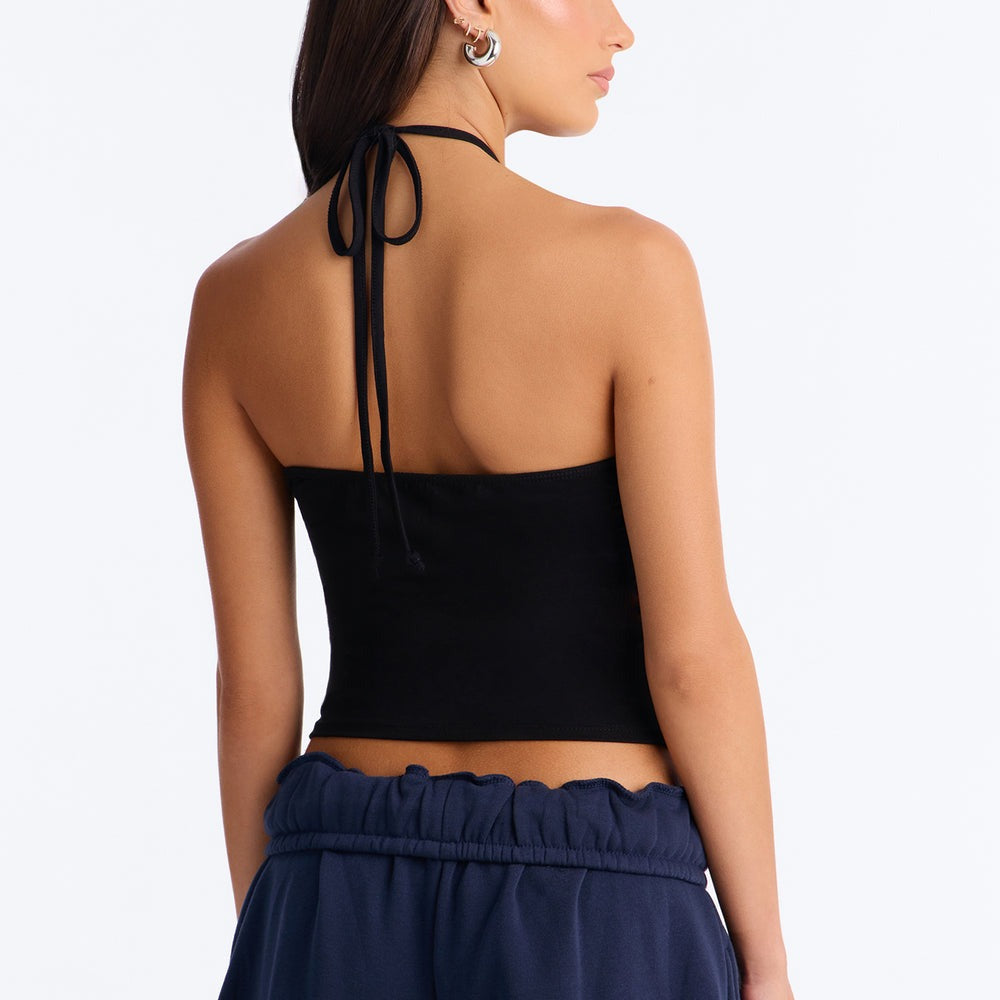 After Hours Sleeveless Halter Top