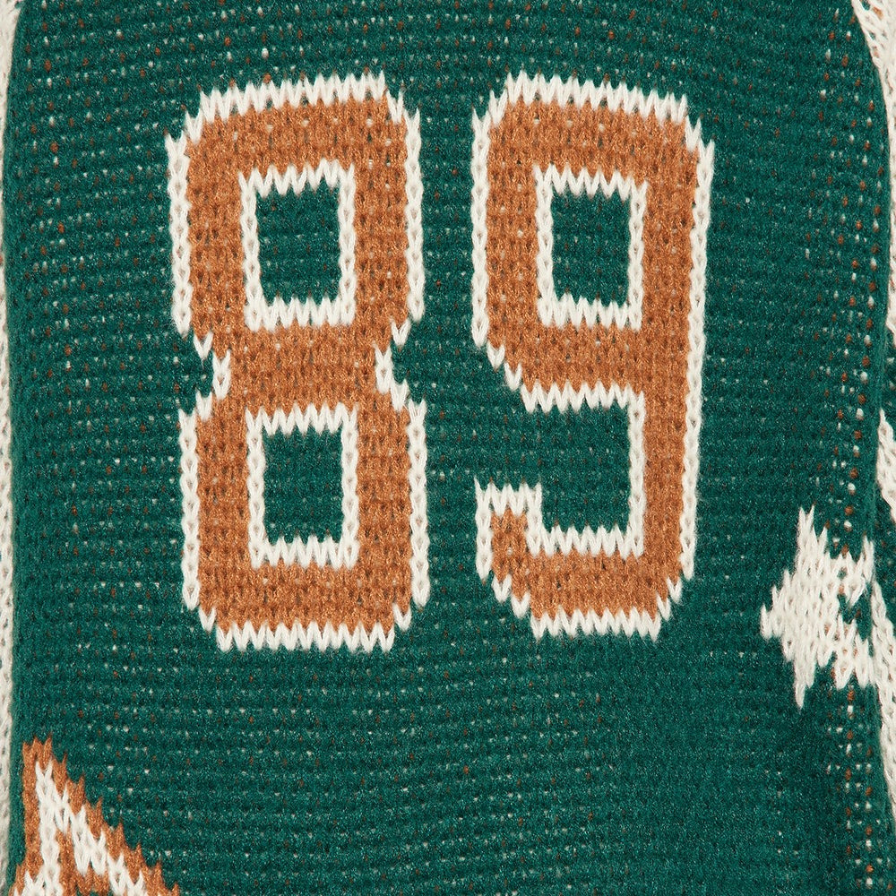 89 Forever Varsity Front Zip Sweater