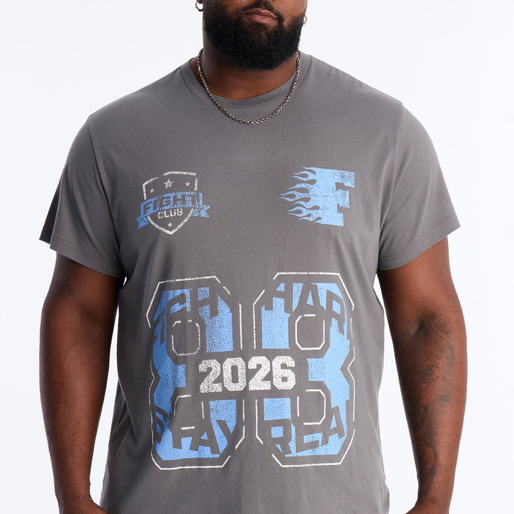 88 Fight Hard Stay Real Graphic Short Sleeve Tee
