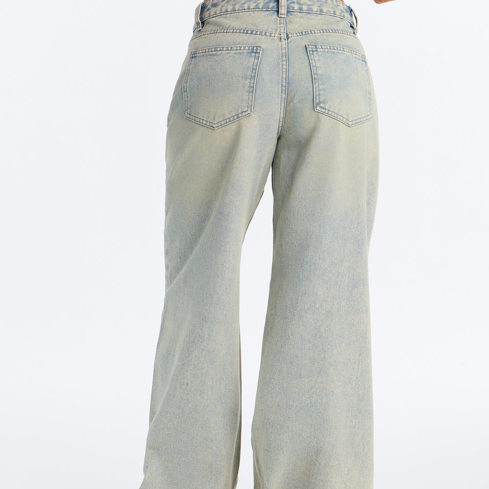 A Total Looker Dropped Waist Baggy Jeans
