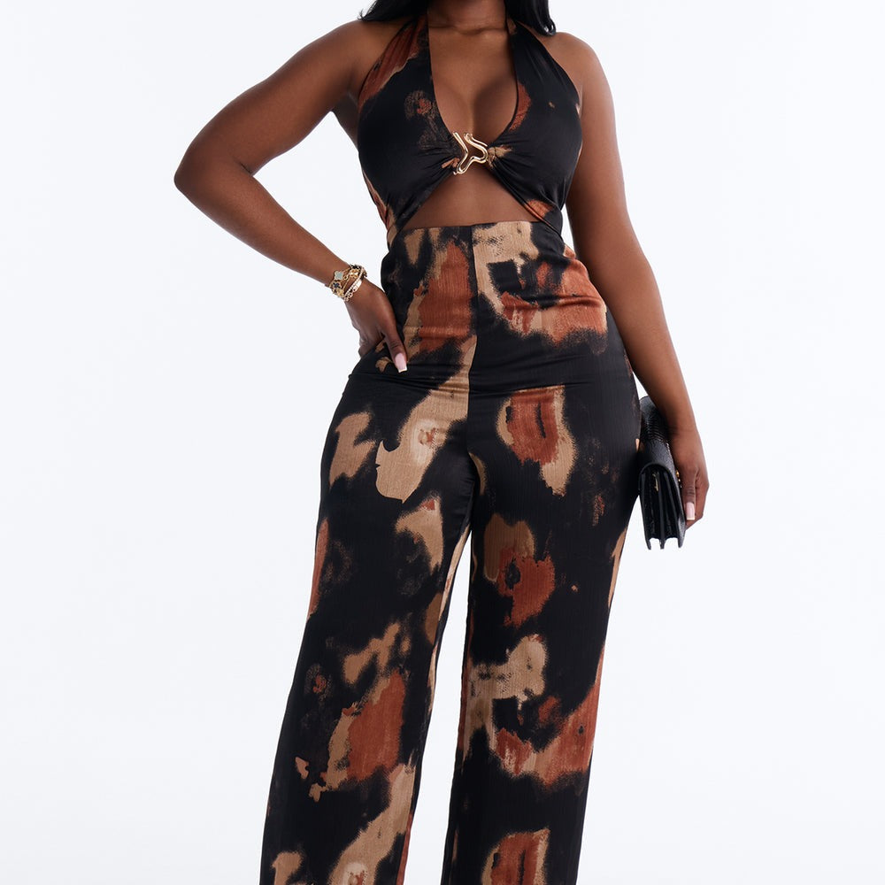A Dose Of Fashion Satin Jumpsuit