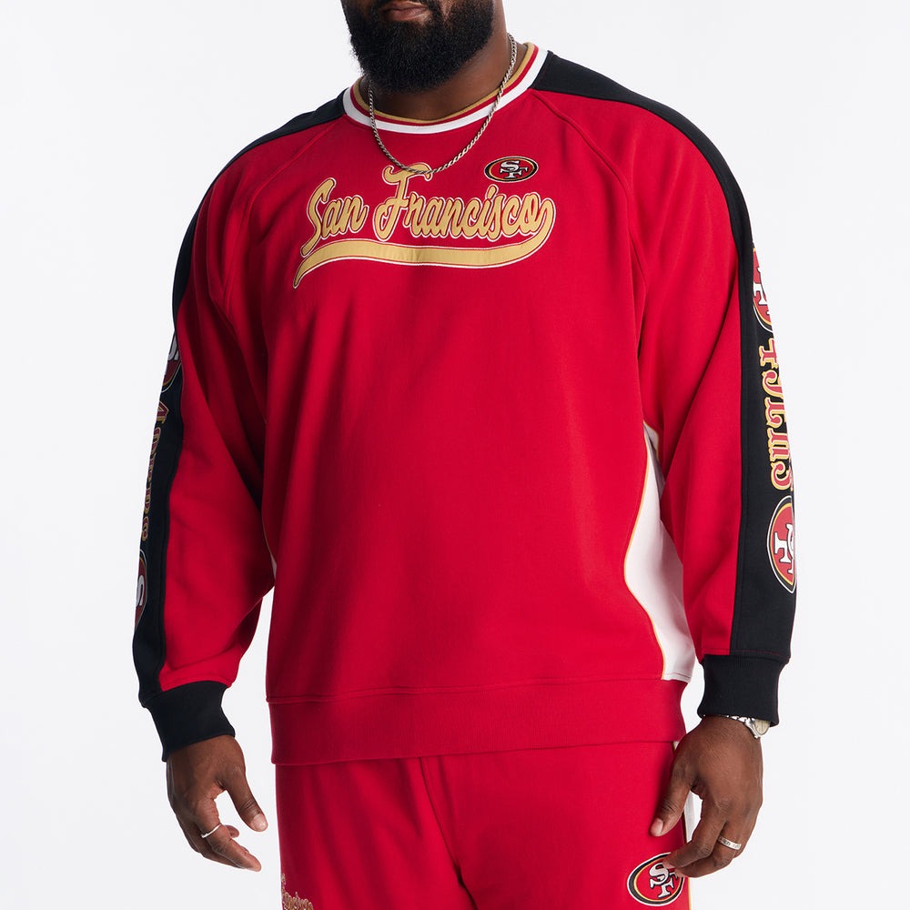 49ers Wave Rider Crewneck Sweatshirt