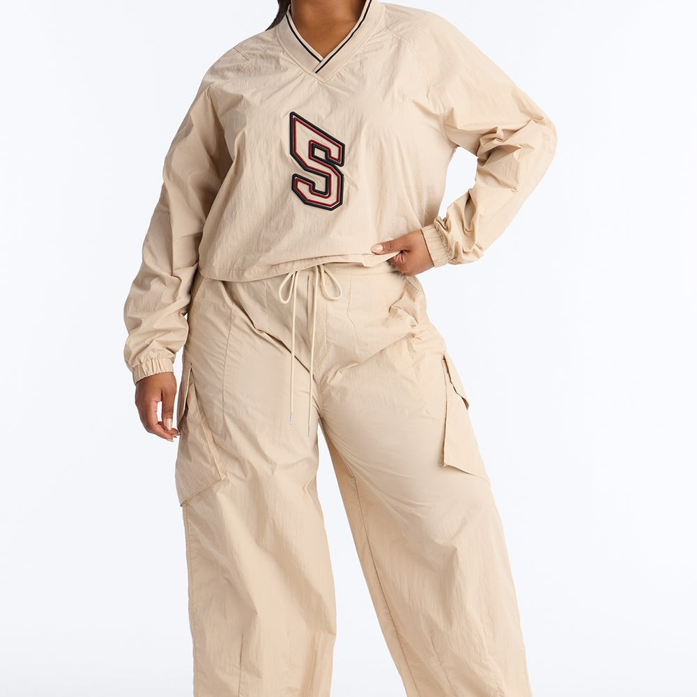 5 And Fine Windbreaker Jogger Pant Set