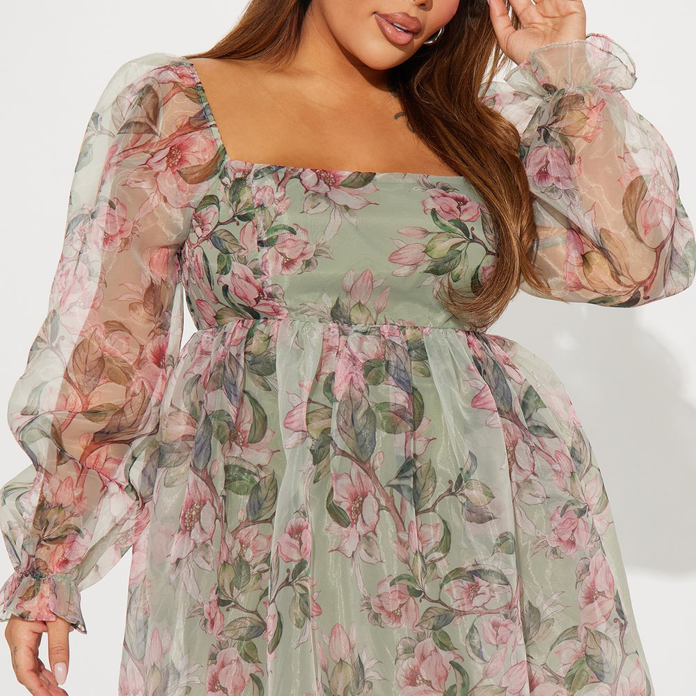 Alice Chiffon Mini Dress