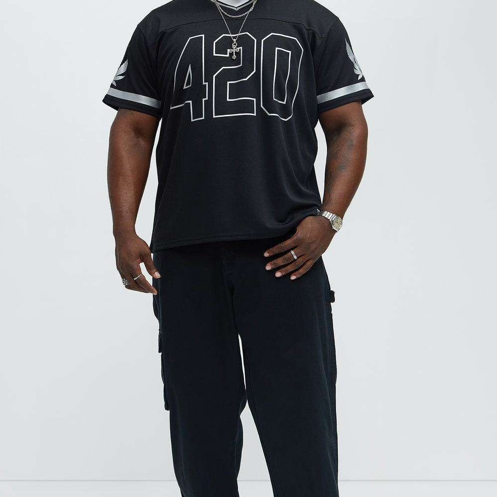 420 Mesh Football Jersey