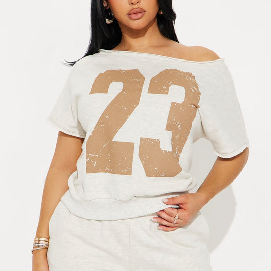 23 Off Shoulder Short Set