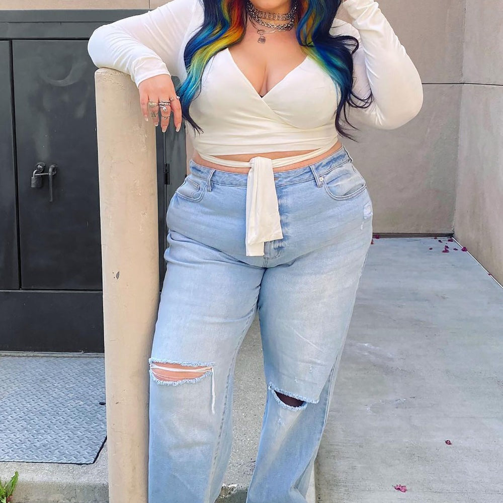 90's Nostalgia Straight Leg Jeans