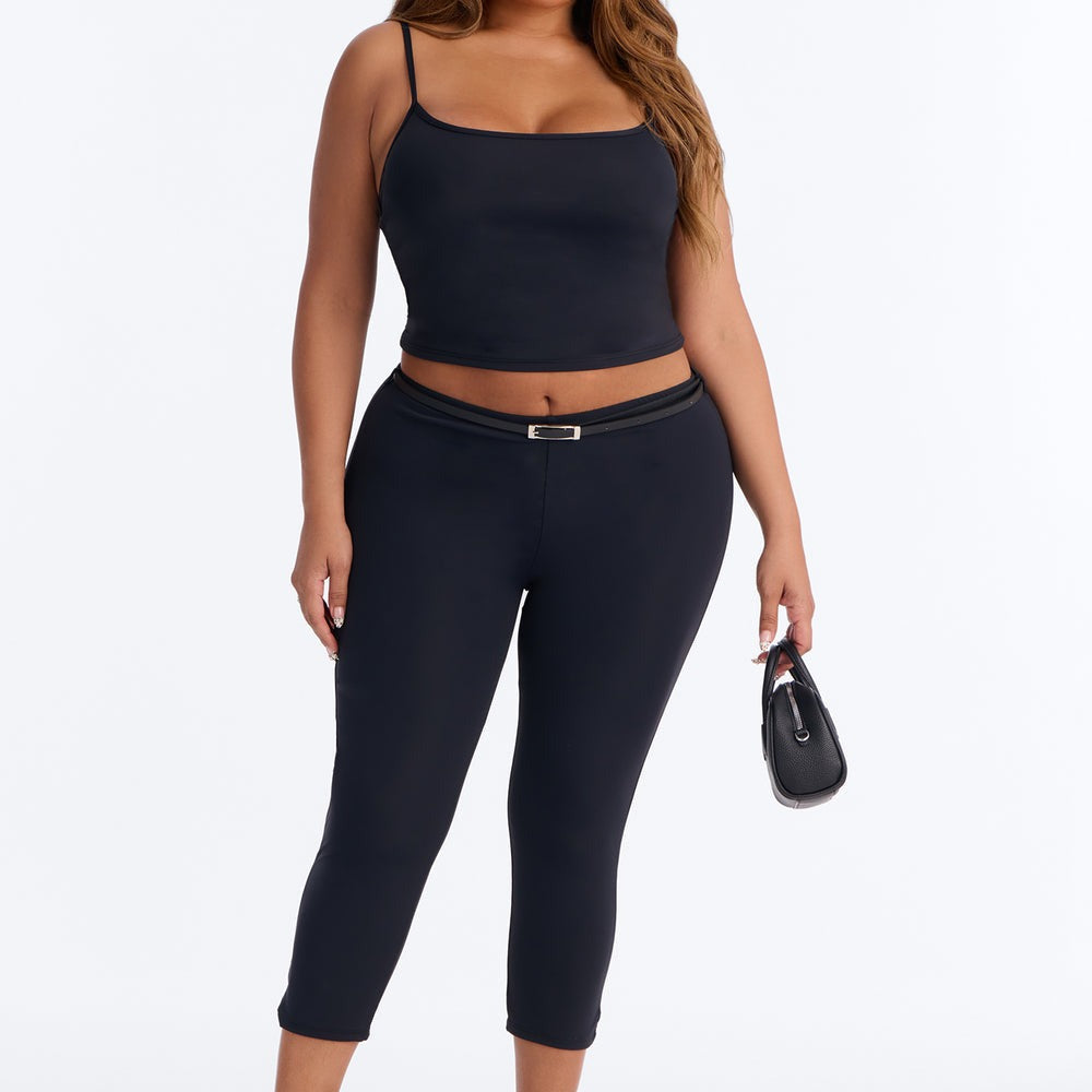 Alexa Belted Capri Set
