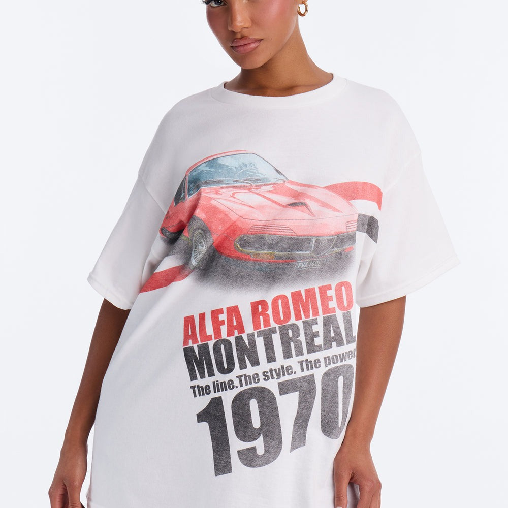 Alfa Romeo Montreal 1973 Oversized Tee