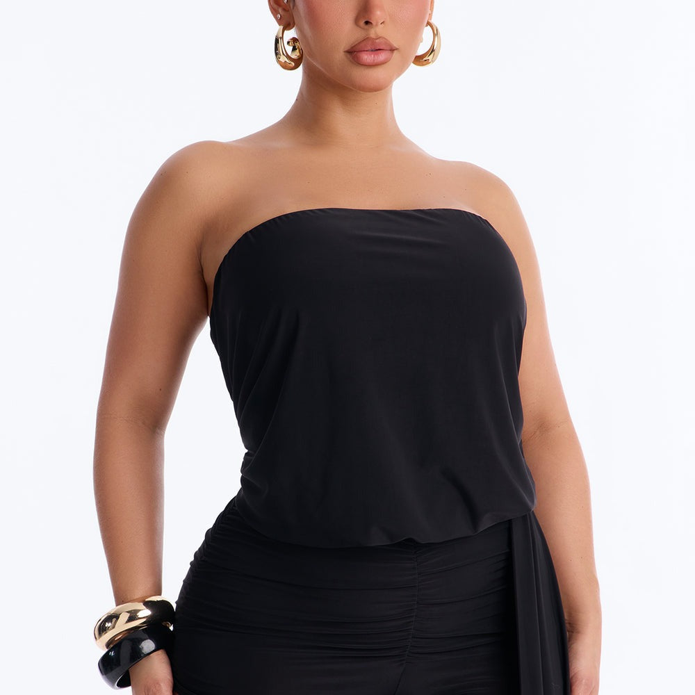 Aire Draped Micro Romper