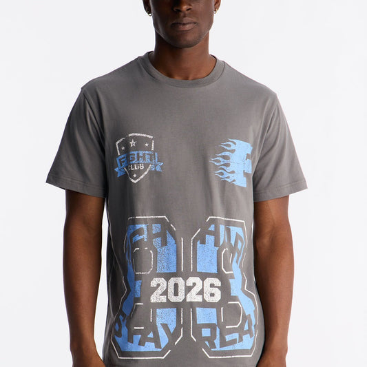 88 Fight Hard Stay Real Graphic Short Sleeve Tee
