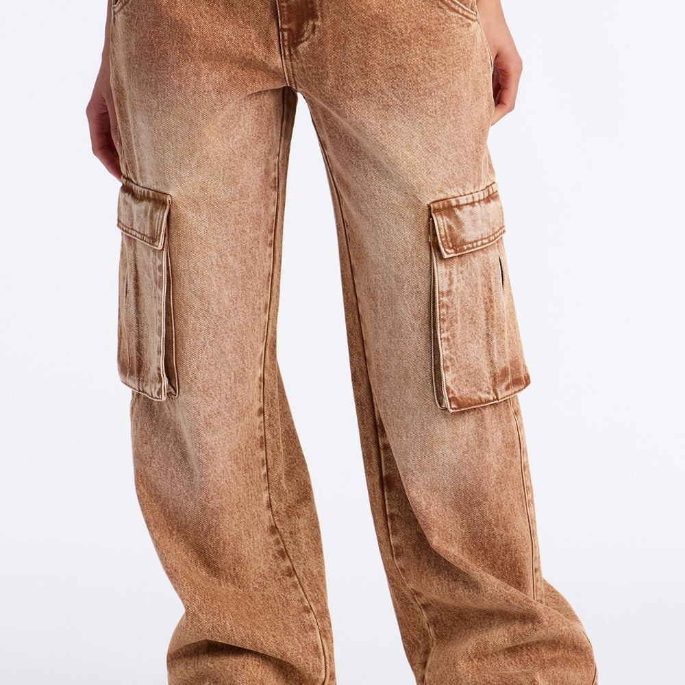 Addison Non Stretch Cargo Jeans