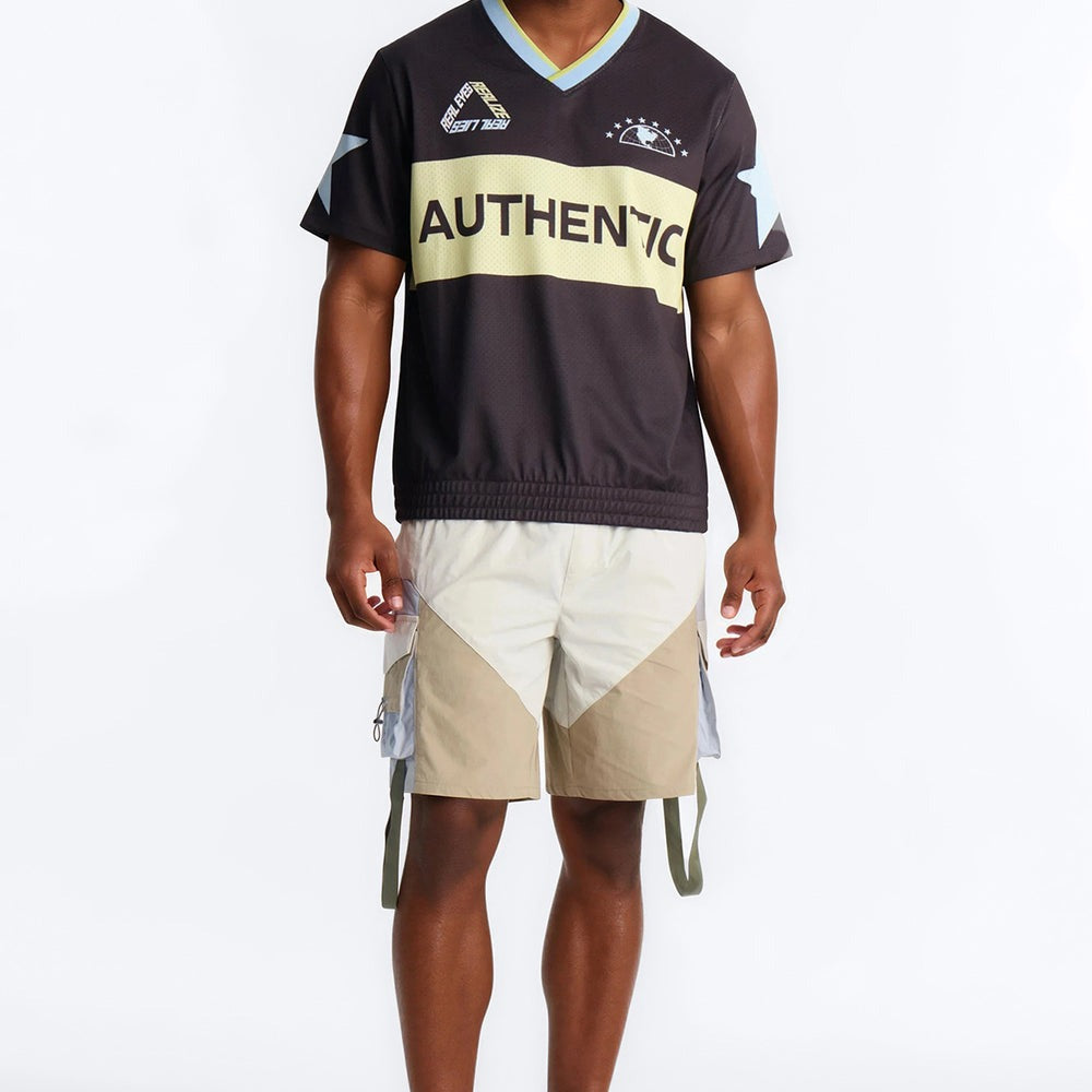 Affirmation Cargo Colorblock Short