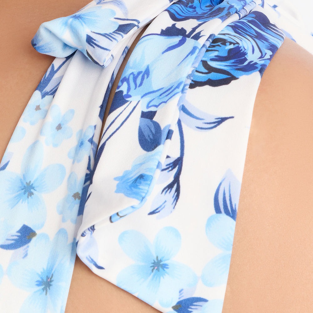 Alexandra Ruched Floral Midi Dress