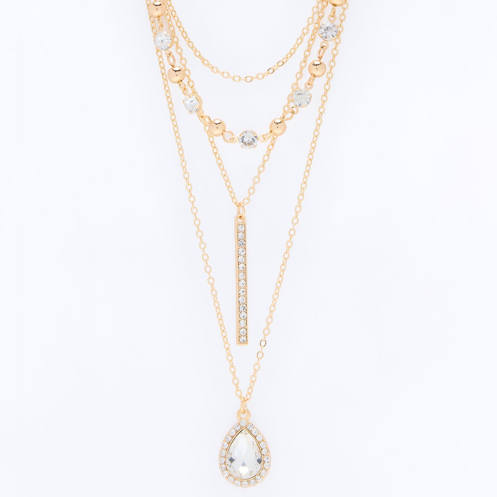 3's The Charm Layered Necklace