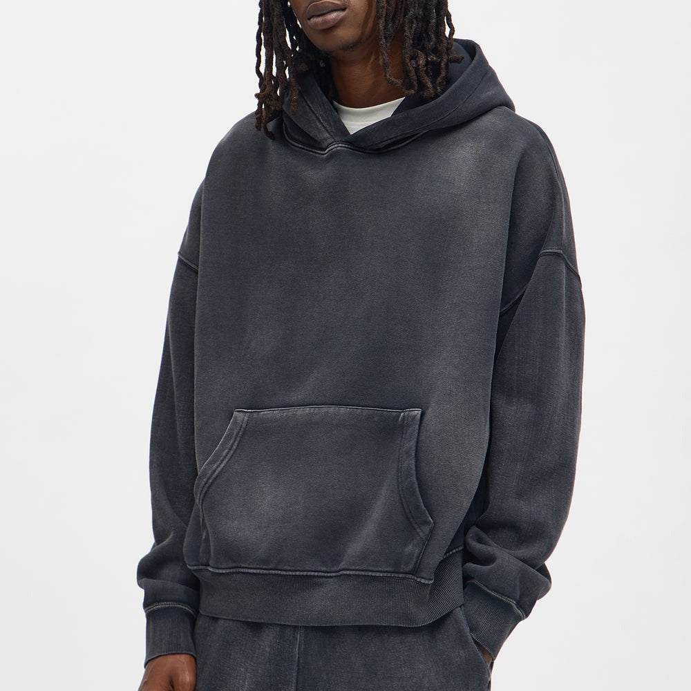 Acid Wash Oversized Heavyweight Hoodie