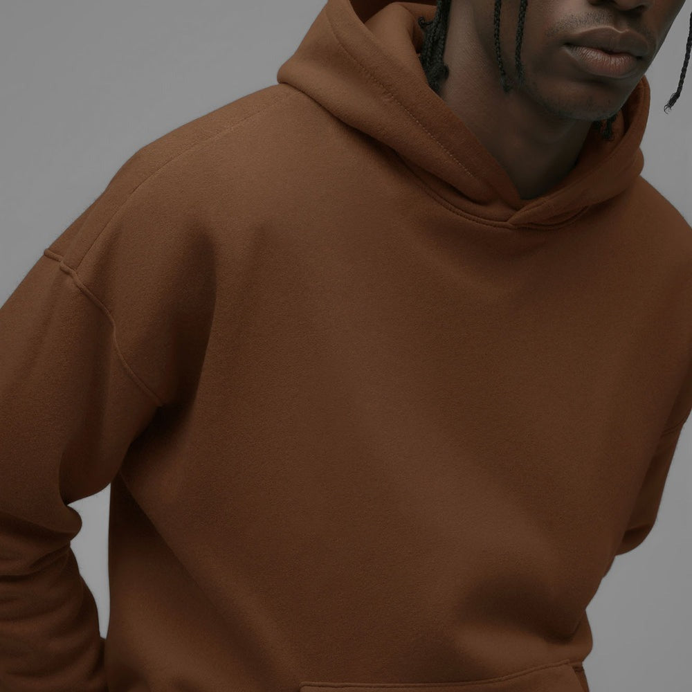 410 Oversized Cropped Hoodie