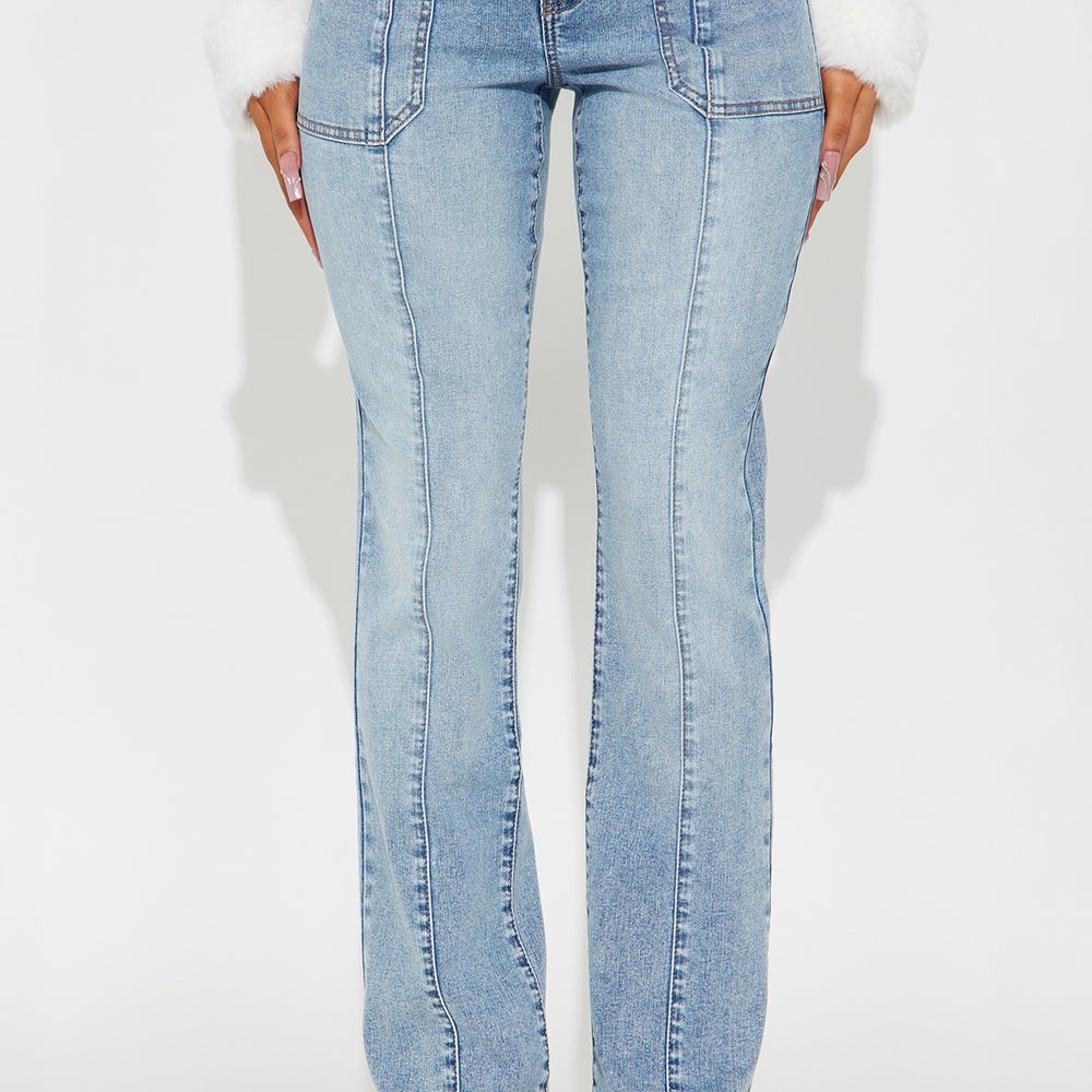 90s Buttonfly Bootcut Jeans