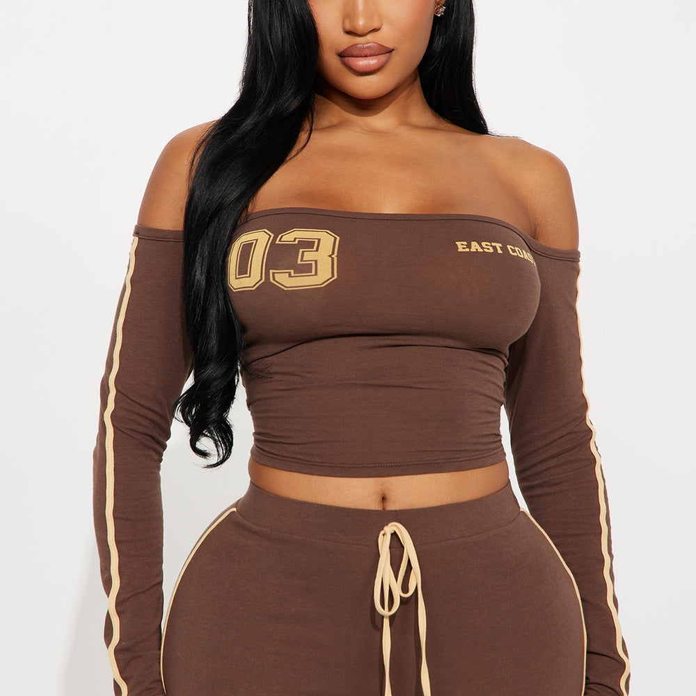 03' Energy Off Shoulder Pant Set