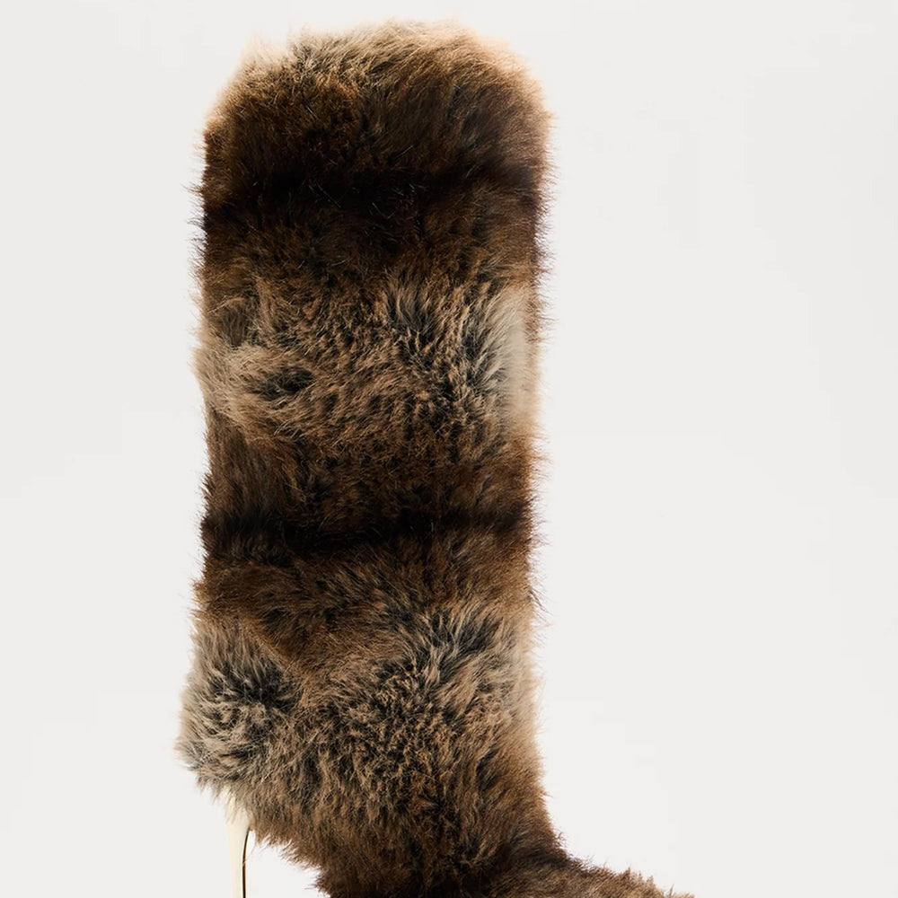 Alexis Faux Fur Knee High Boots