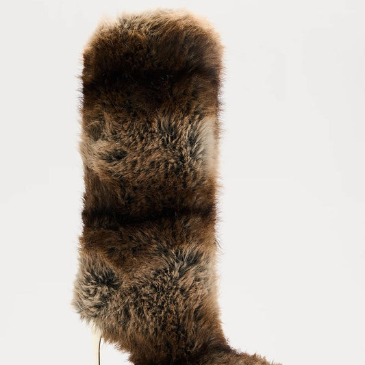 Alexis Faux Fur Knee High Boots