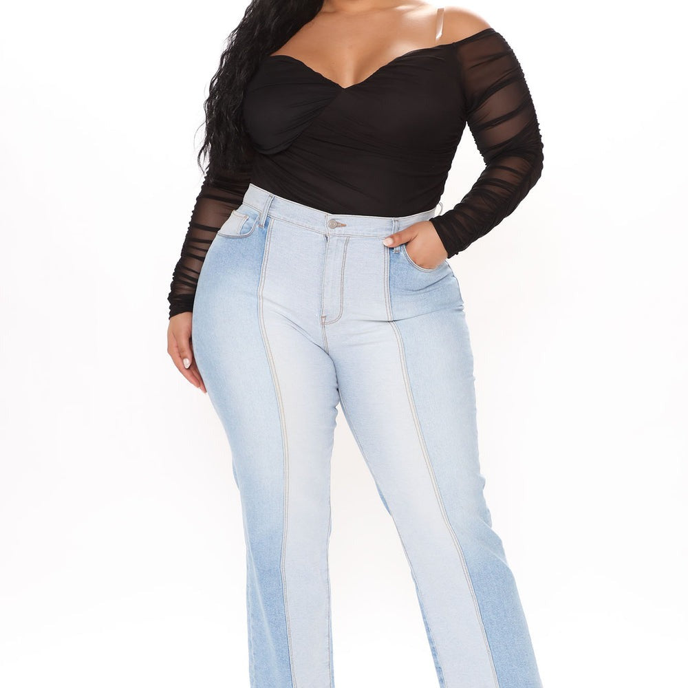 A Hot Mesh Bodysuit