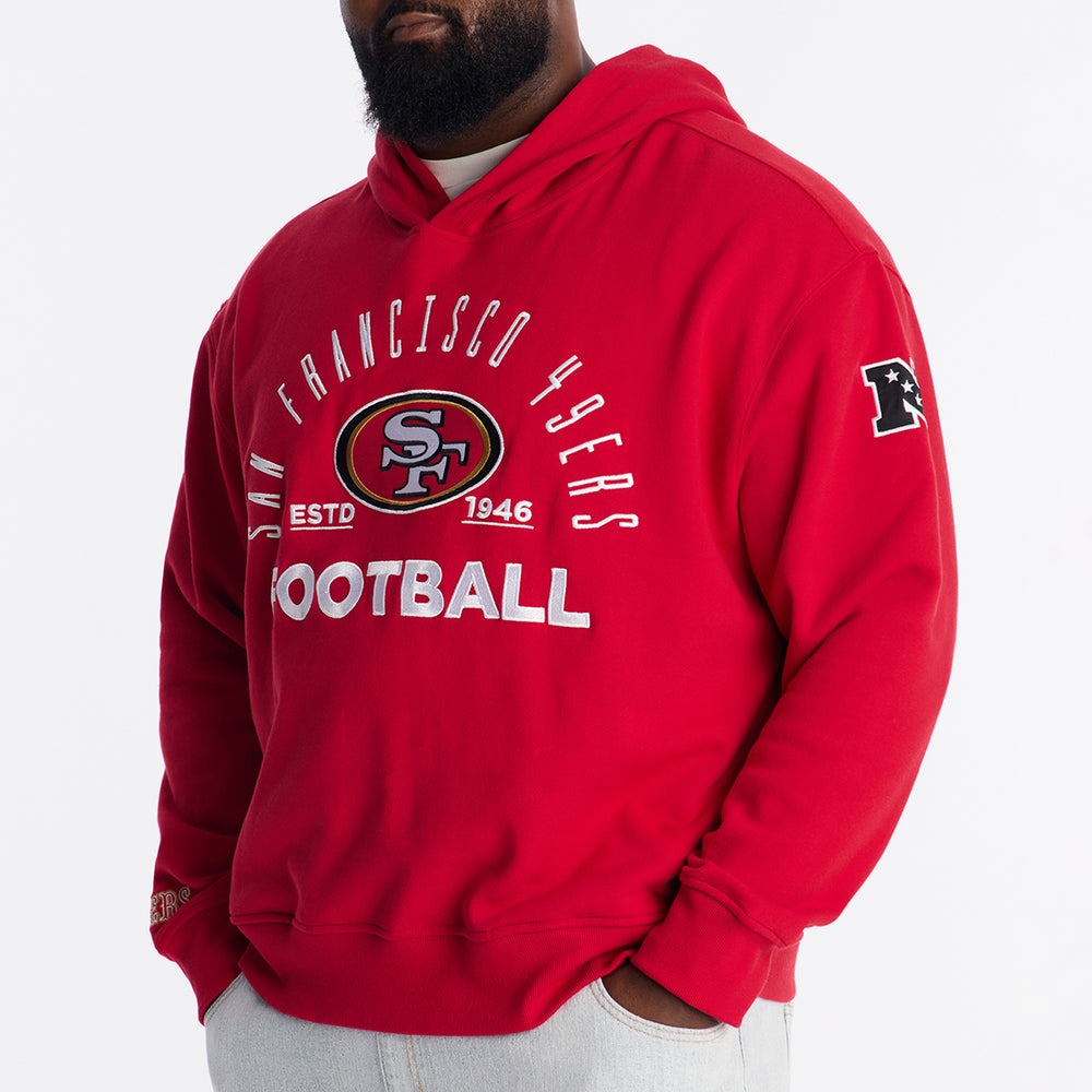 49ers Barrel Roll Oversized Hoodie