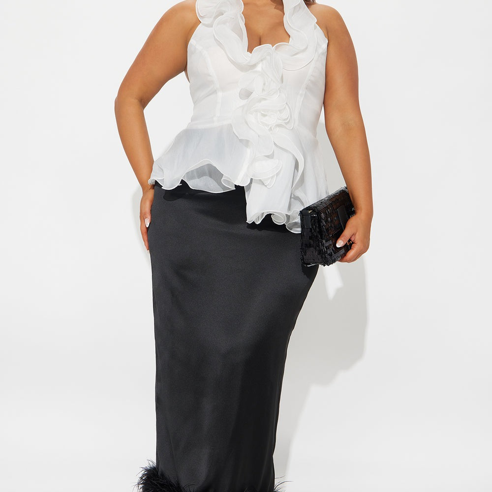 Alara Ruffle Halter Top