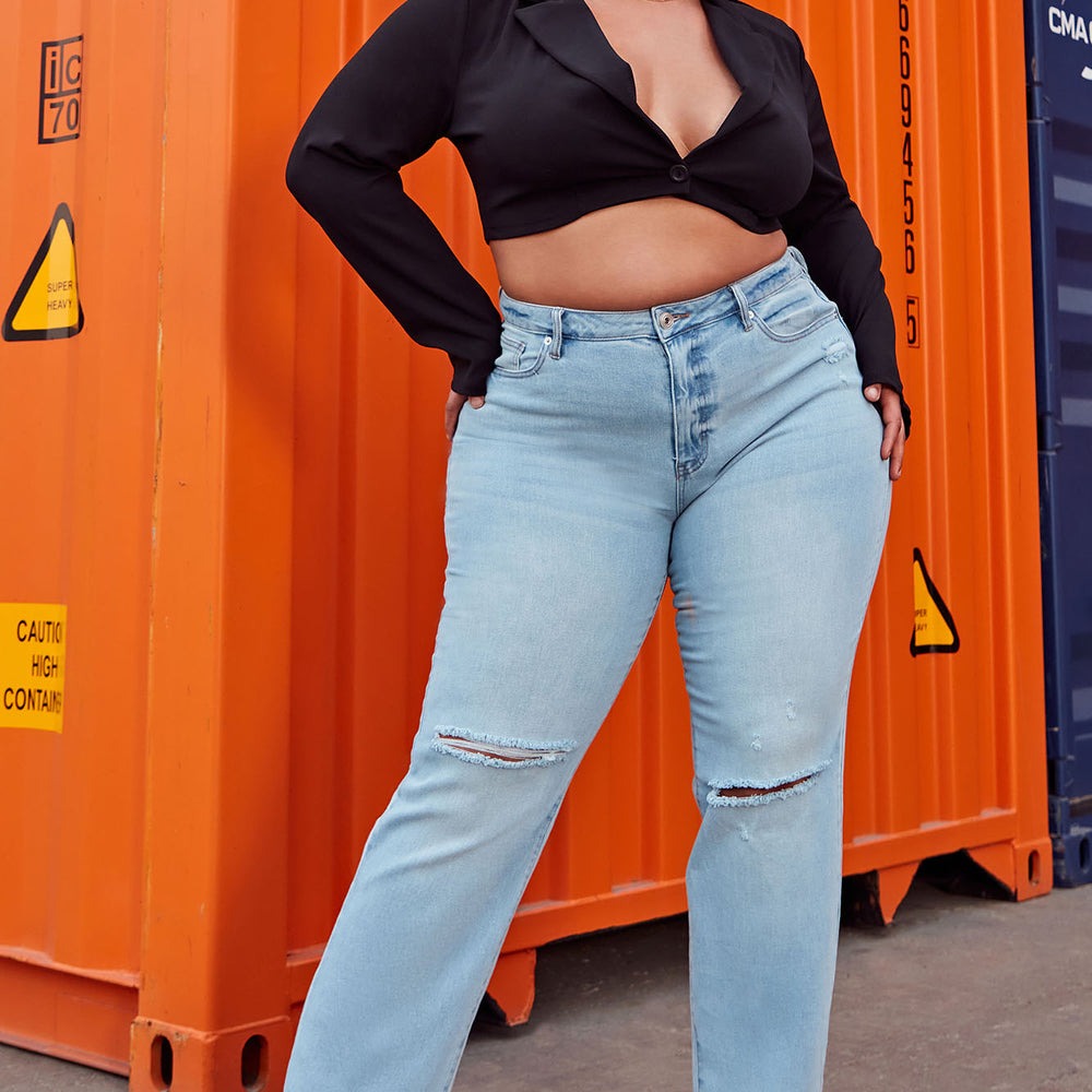90's Nostalgia Straight Leg Jeans