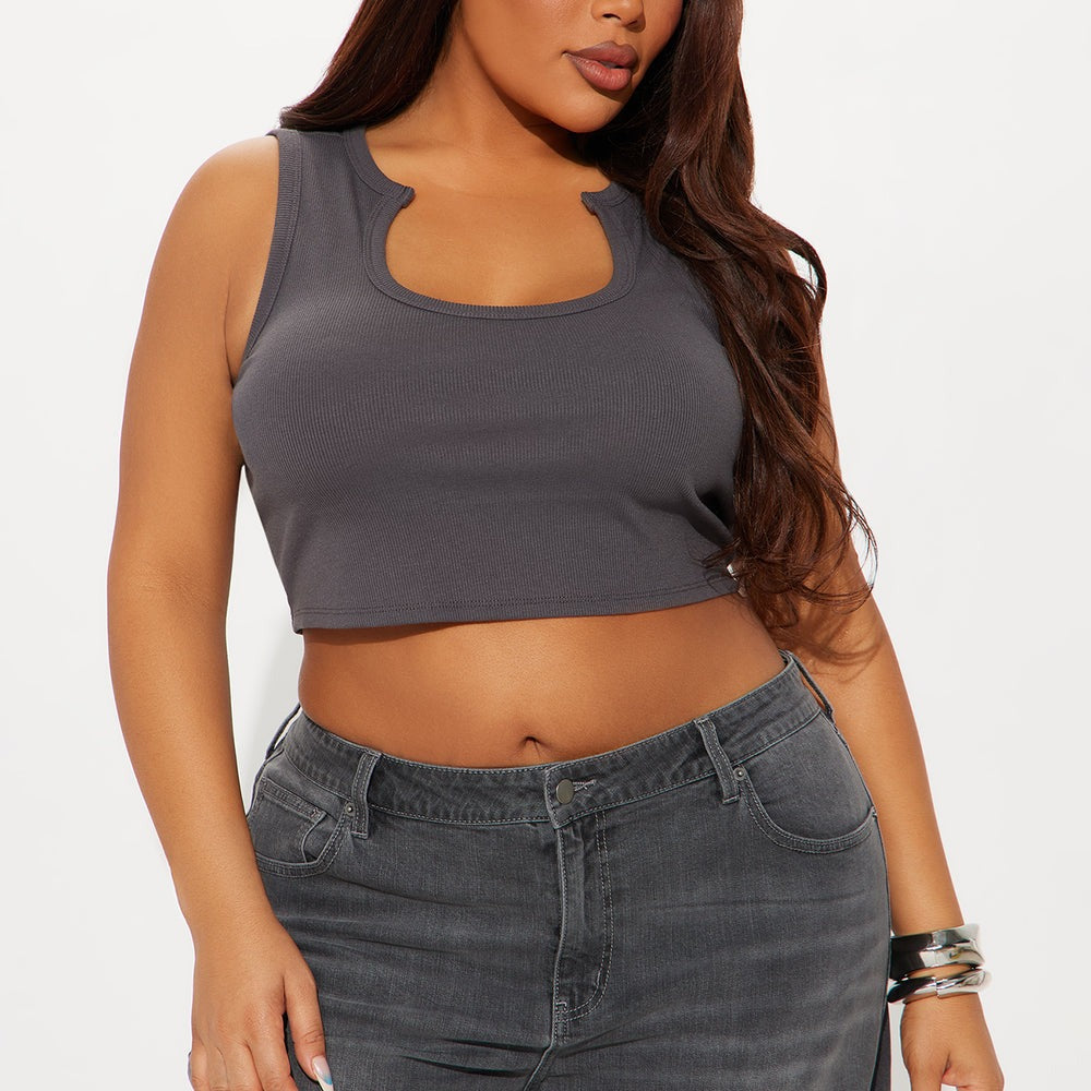 Alexis Ribbed Sleeveless Tank Top