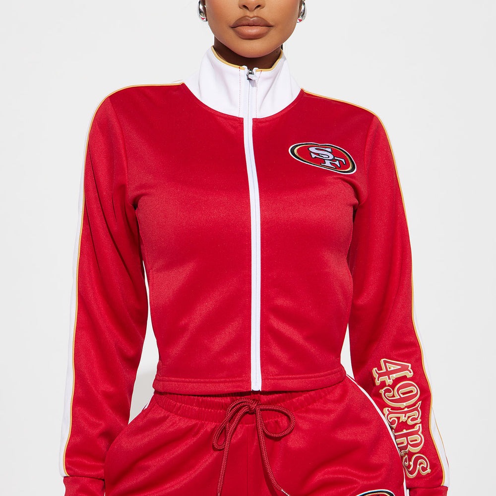 49ers Nation Zip Up Track Jacket