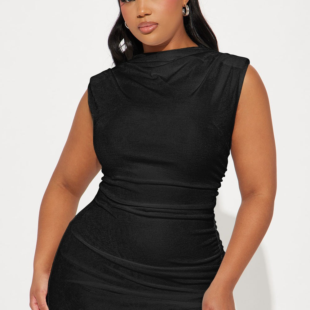 Alice Ruched Midi Dress