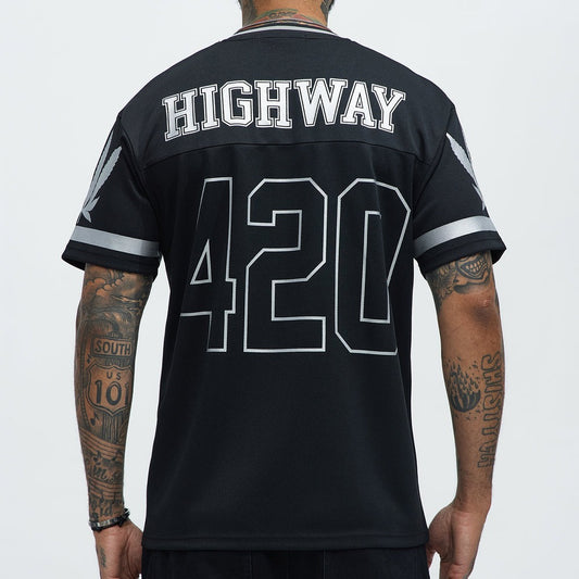 420 Mesh Football Jersey