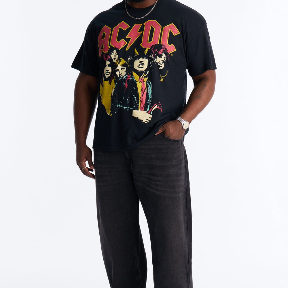 ACDC Highway To Hell All Over Print Short Sleeve Tee