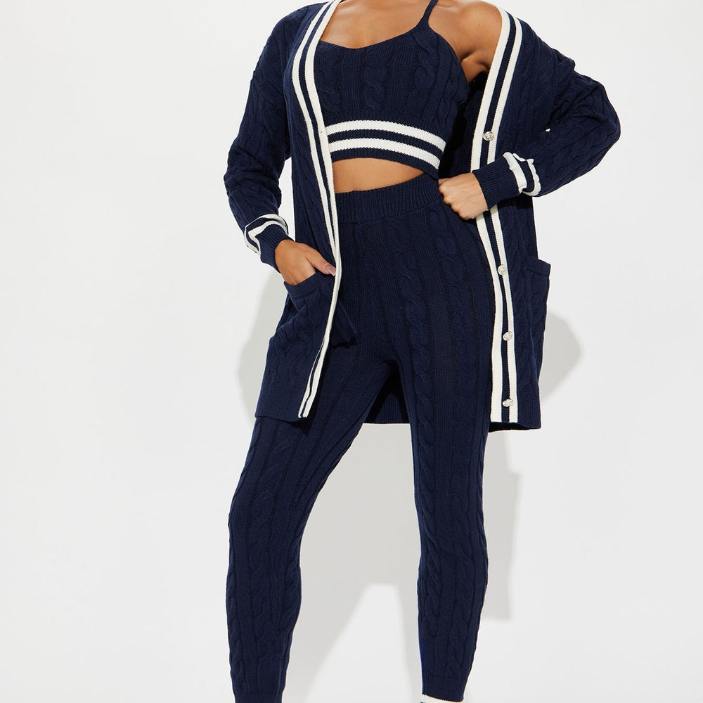 Alessa 3 Piece Sweater Legging Set