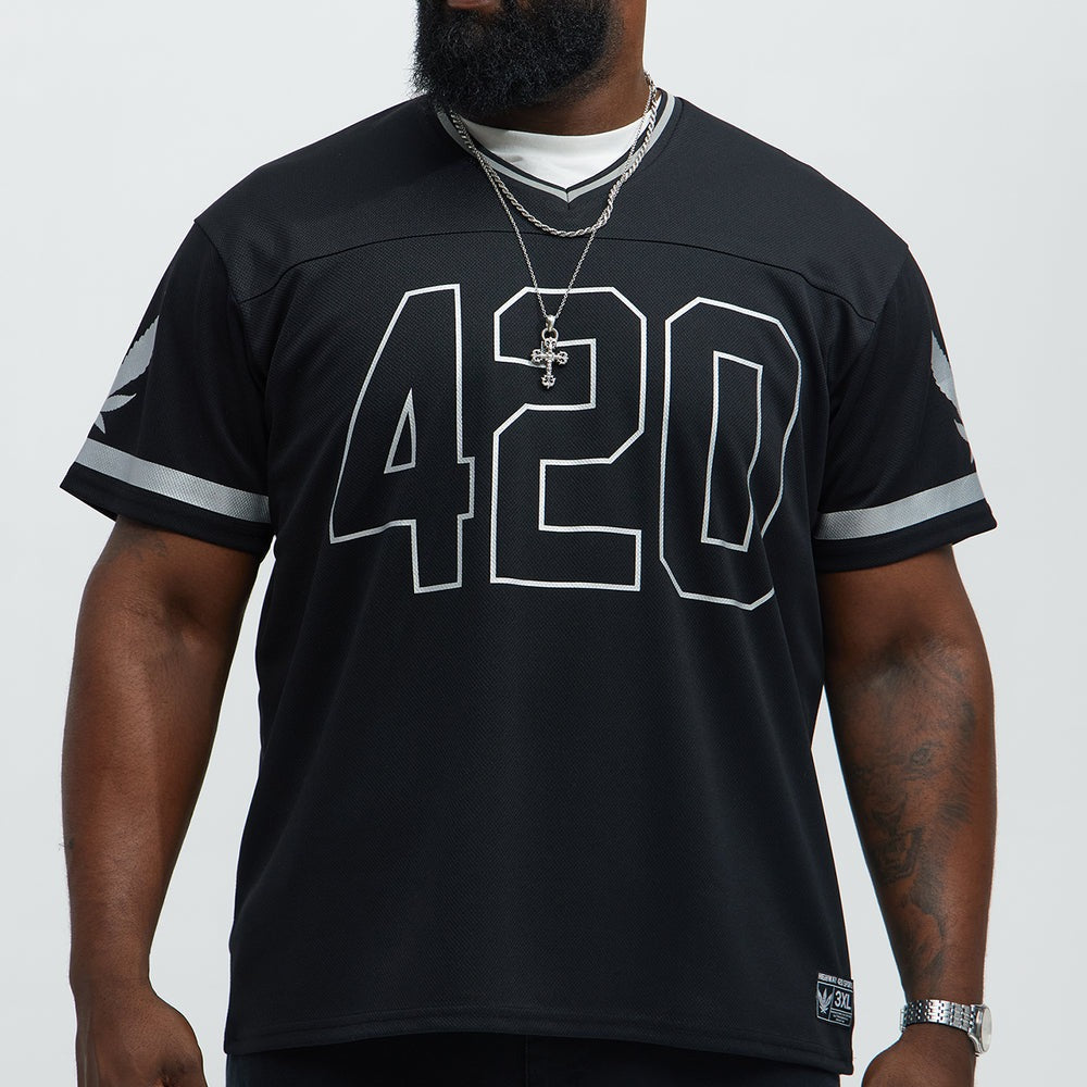 420 Mesh Football Jersey