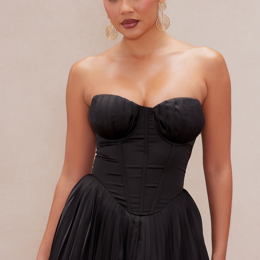 Addison Satin Gown