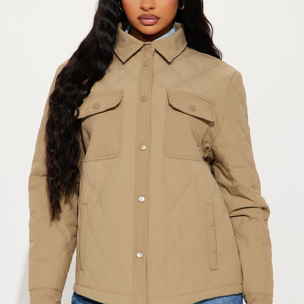 Abby Quilted Shirt Jacket