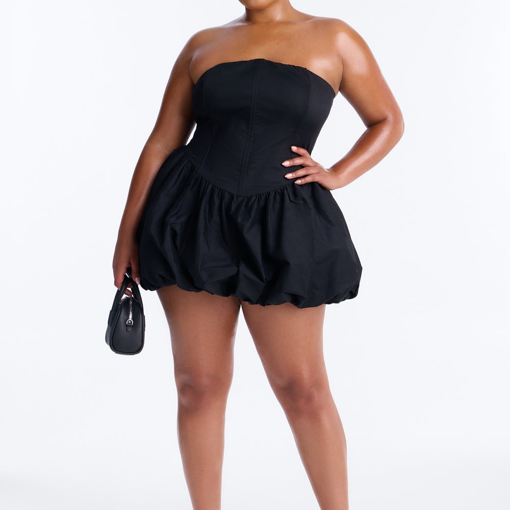 A Night in Paris Bubble Mini Dress
