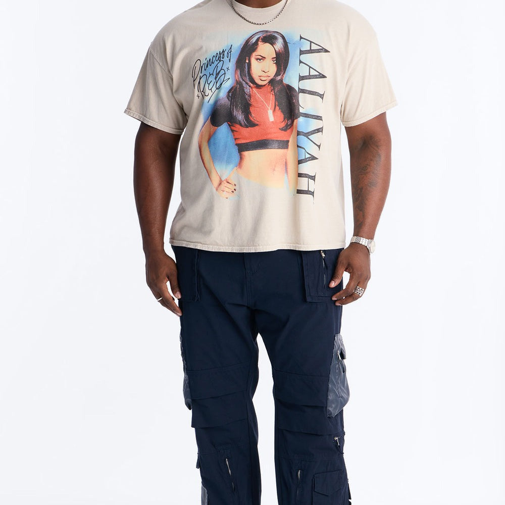 Aaliyah Princess Of R&B Short Sleeve Tee