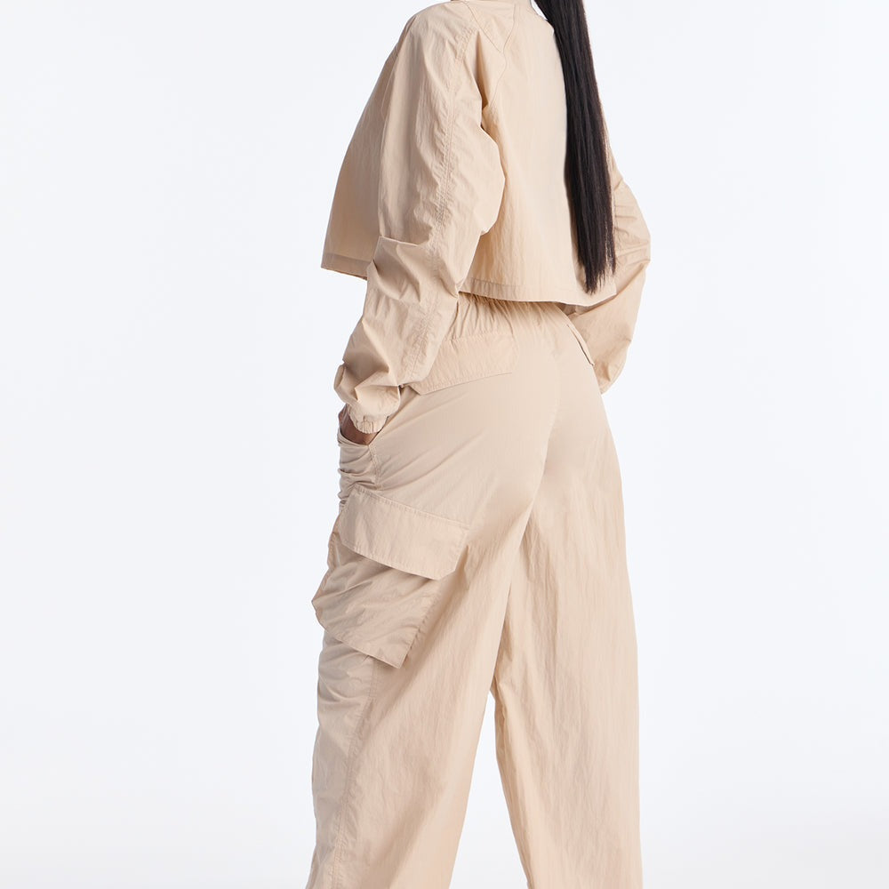 5 And Fine Windbreaker Jogger Pant Set