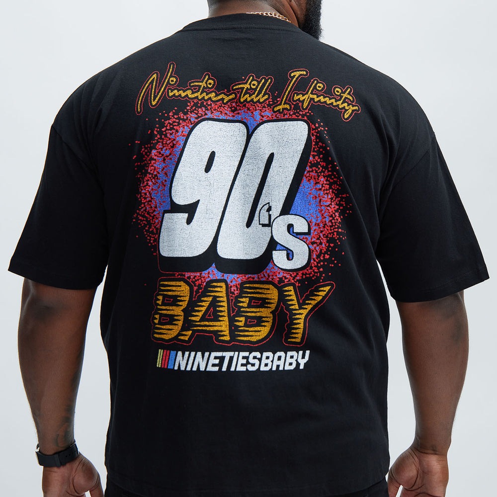 90's Till Infinity Oversized Short Sleeve Tee