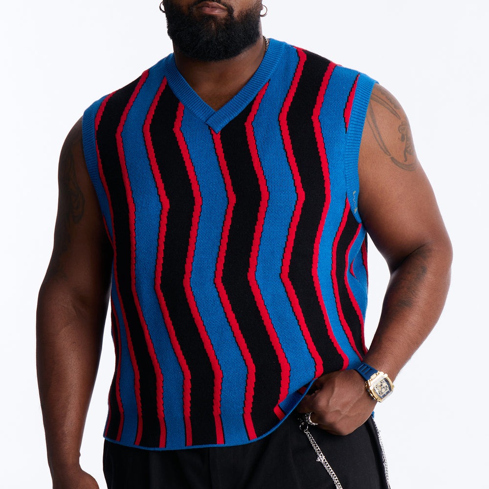 After Midnight Flame Sweater Vest