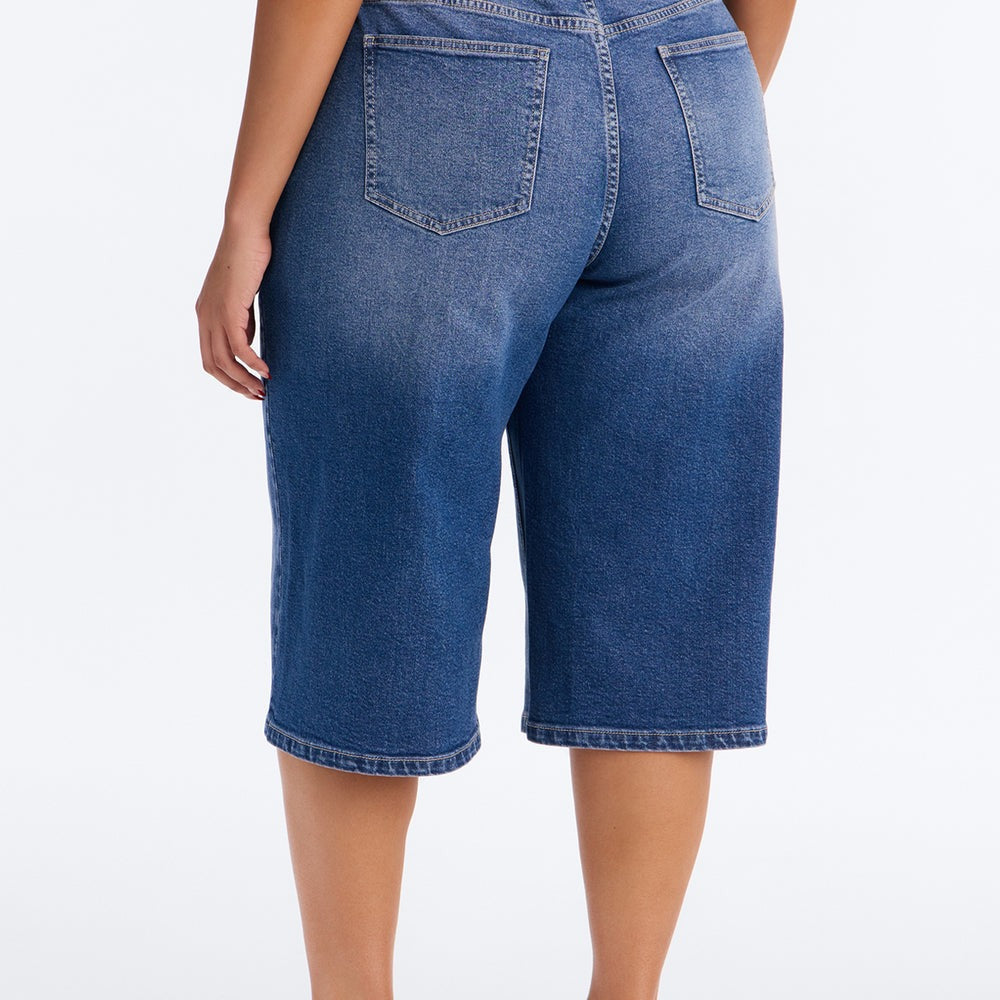 Addy Straight Leg Culotte Jeans